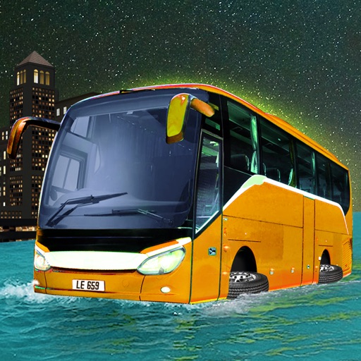 Water Surfer Bus Driver Simulator Game