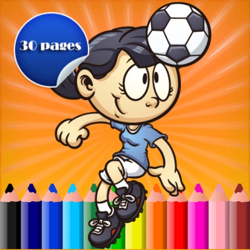Sport Action Coloring Pencil Game For Kindergarten icon