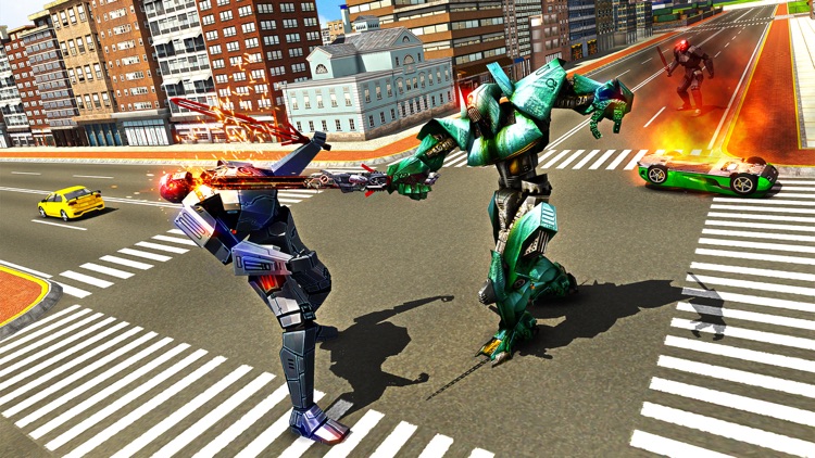 Futuristic Real Robots War - Steel Hero Battle 3D screenshot-3