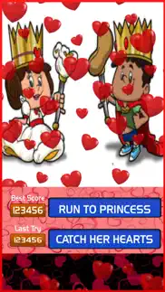 prince and princess on valentine day - lovely game iphone screenshot 1