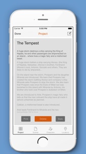 Synopsis screenshot #1 for iPhone