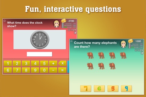 1st Grade Math: Count, Add, Subtract Fun Gameのおすすめ画像2