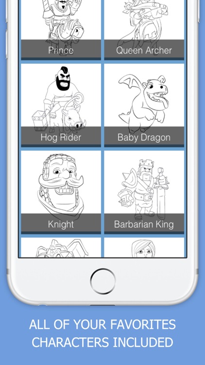 Drawing Guide about Clash Royale