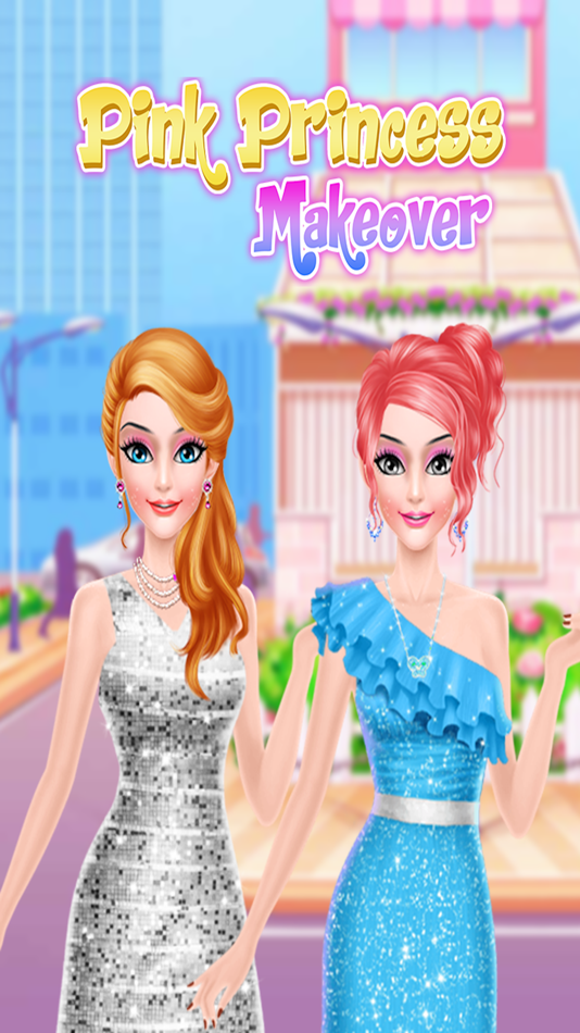 pink princess makeover games for girls - 1.0 - (iOS)