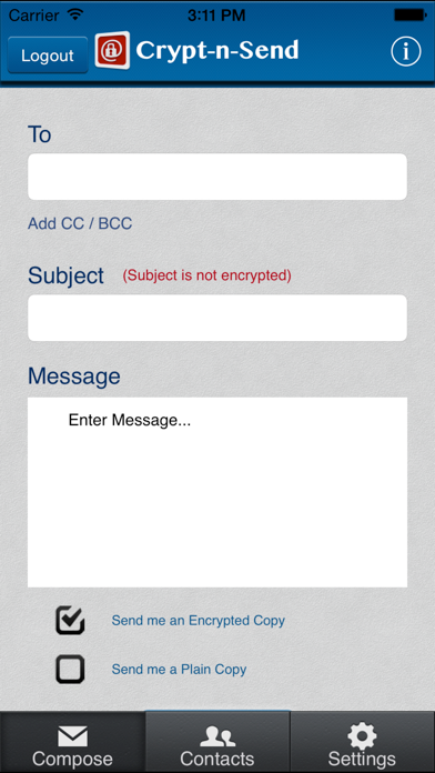 Screenshot #2 pour CryptnSend