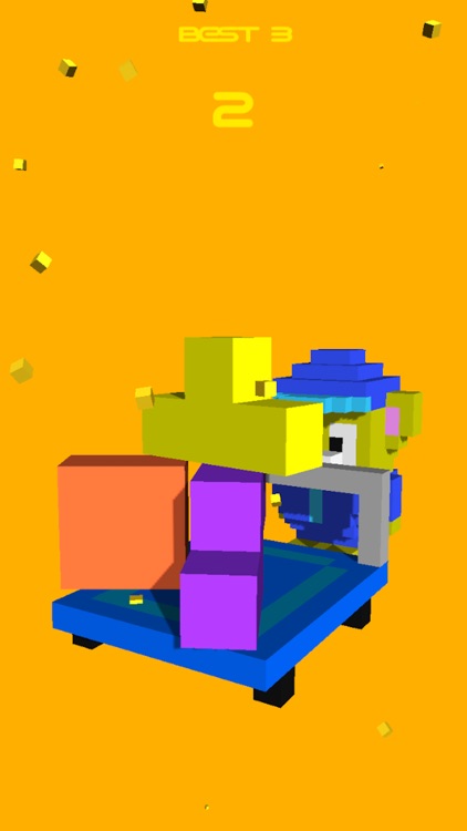 A cart & blocks