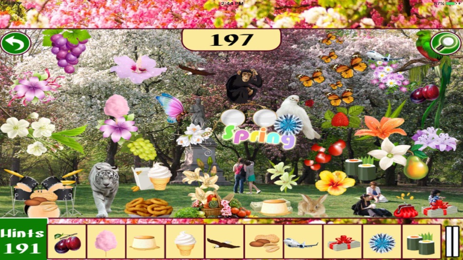 #4. Hidden Objects: Spring Time Central Park New York (iOS) Podle: Krunal Bhavsar