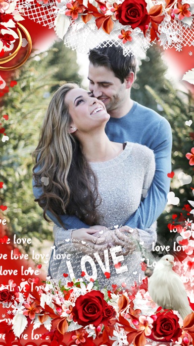 Romantic Love Photo Frame screenshot 3