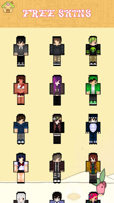 Free Chibi Skins for Minecraft Pocket Editionのおすすめ画像4