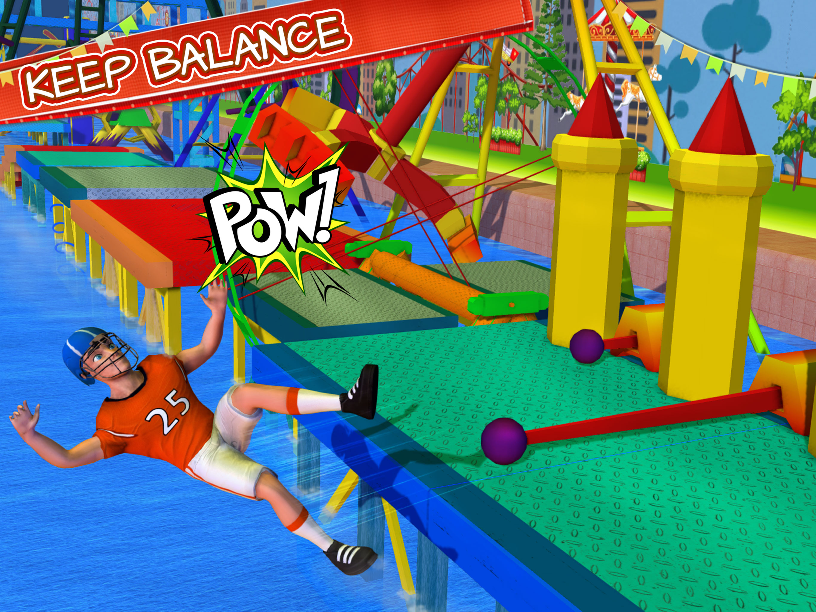 Stuntman Run : Theme Park