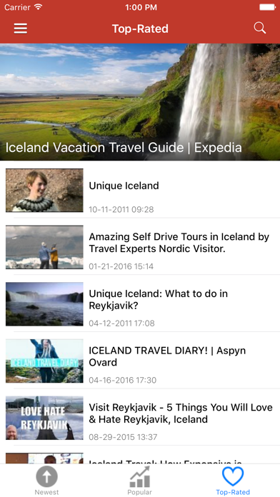 Iceland News in English Today & Icelandic Radio iPhone screenshot 5 - News app