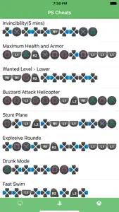 Cheats for Grand Theft Auto-GTA 5 screenshot #2 for iPhone