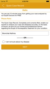 WelcomeCure Homeopathy Health screenshot #4 for iPhone