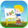 Learning writer abc alphabet tracing preschool icon
