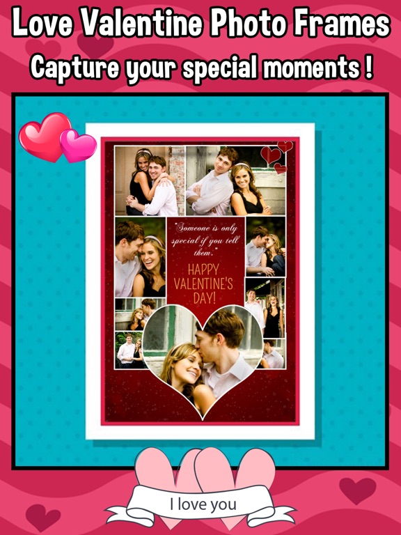 Screenshot #4 pour Valentine's Day Collage Frames! Love Photo Editor