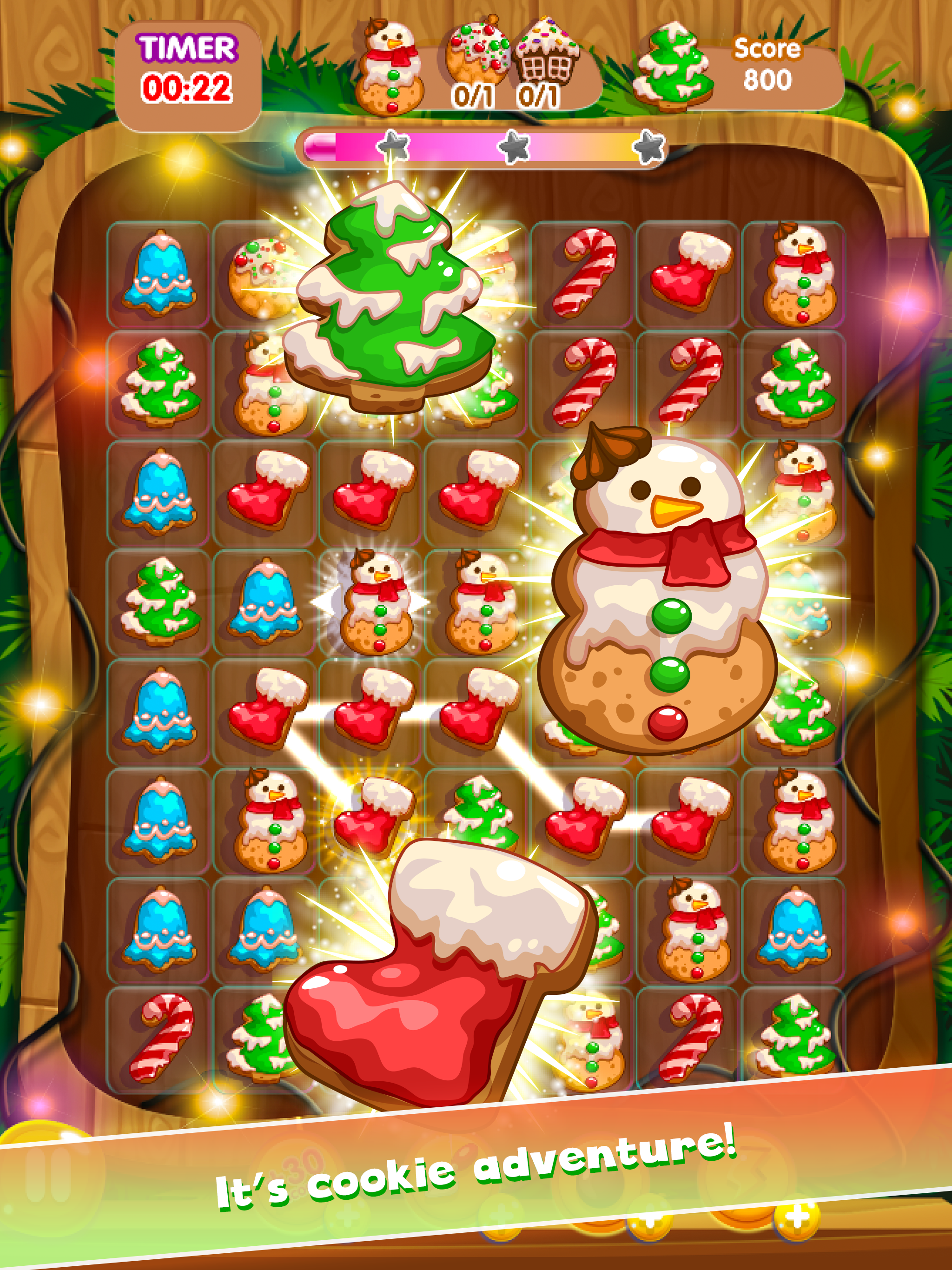 Christmas Winter Mania - Free Match 3 Puzzle