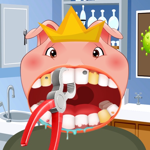 Pig Dentist Game - Pig Story Fairy and Prince