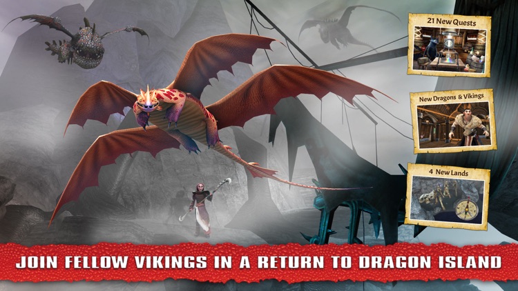 School of Dragons: How to Train Your Dragon screenshot-2