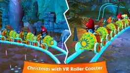 Game screenshot VR Christmas Roller Coaster apk