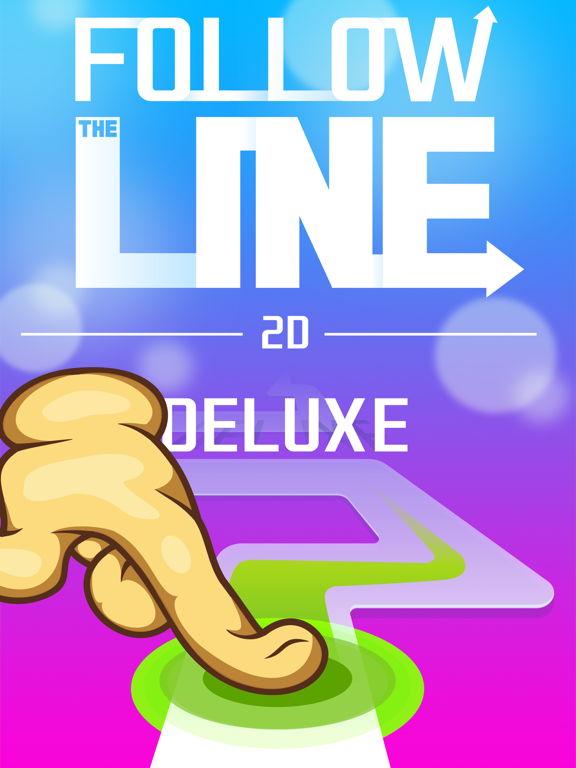 Screenshot #4 pour Follow the Line 2D Deluxe Run