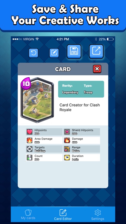 Card Maker for Clash Royale - Card Creator
