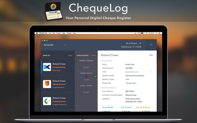 ChequeLog