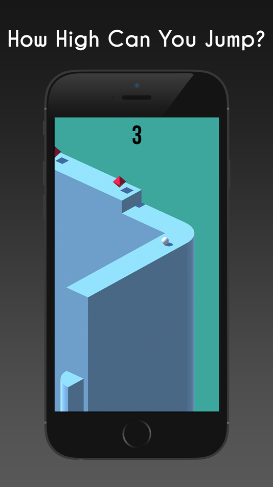 #5. Jumpy Jump! (iOS) Podle: Farhaan Fazalbhoy