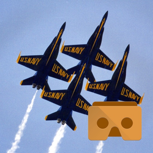 VR Blue Angels with Google Cardboard Edition 360 icon