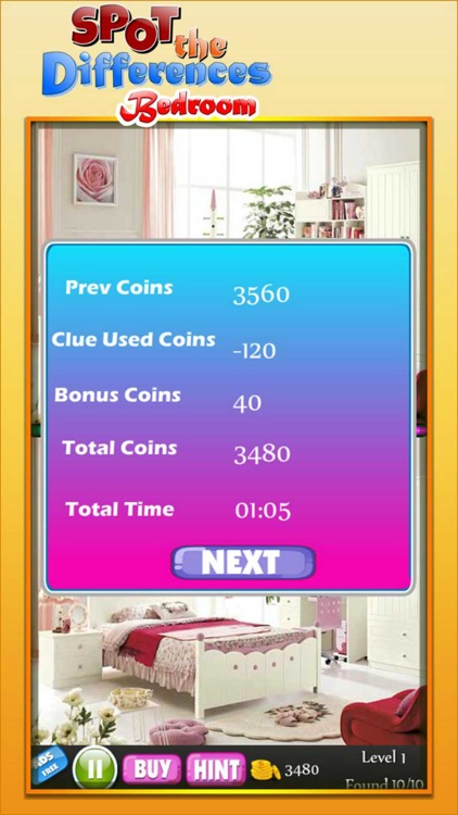 Spot Differences Bedroom screenshot-4