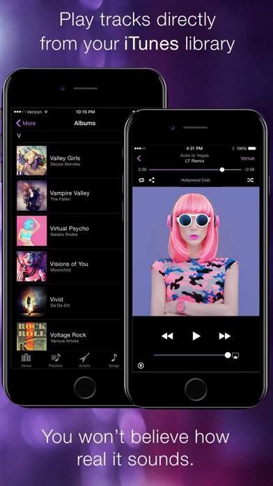 LiveTunes - Concert FX Player Screenshot