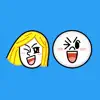 JAMES & MOON Emoji Stickers - LINE FRIENDS Positive Reviews, comments