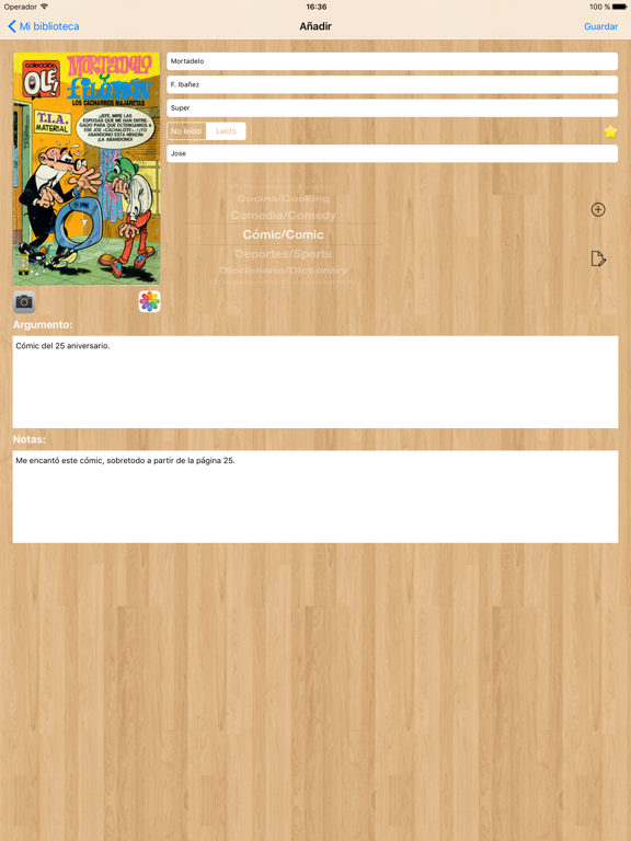 Screenshot #5 pour Mi biblioteca