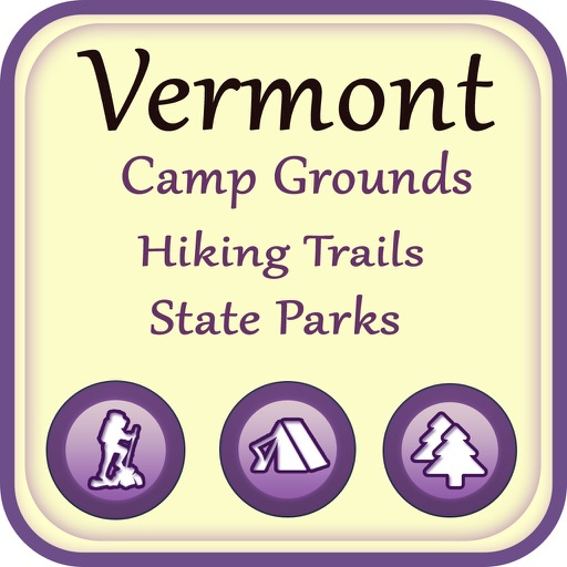 Vermont Campgrounds & Hiking Trails,State Parks icon