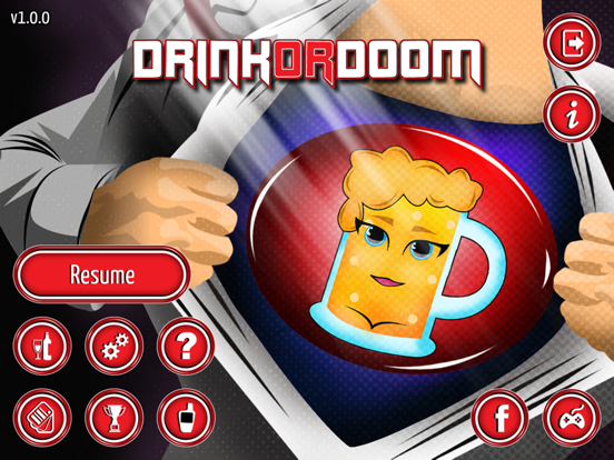 Drink or Doom: Party Games iPad screenshot