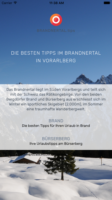 Screenshot #1 pour Brandnertal.tips