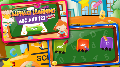 Screenshot #1 pour ABC et 123 Alphabet Learning Writing Kids Gratuit