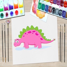 Activities of Dinosaur Kid Coloring Book