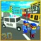 Welcome to the world of bricks and blocks, this blocky police car craft patrol is a wonderful blocky police car driving and parking simulator