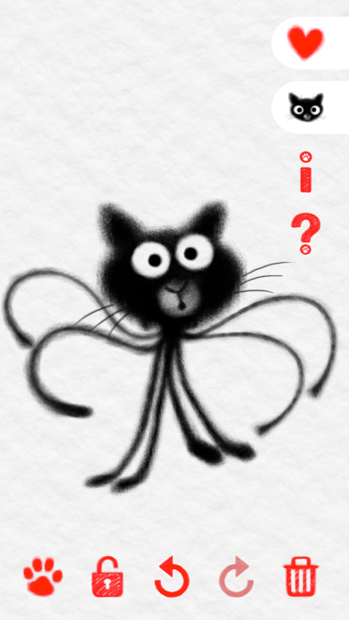 Smoky Spirit Cats iPhone screenshot 4 - Entertainment app