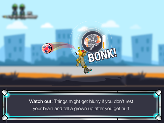 CDC HEADS UP Rocket Blades iPad screenshot