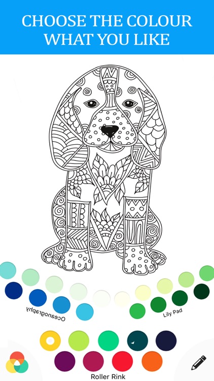 anti stress color therapy - adult coloring book screenshot-4