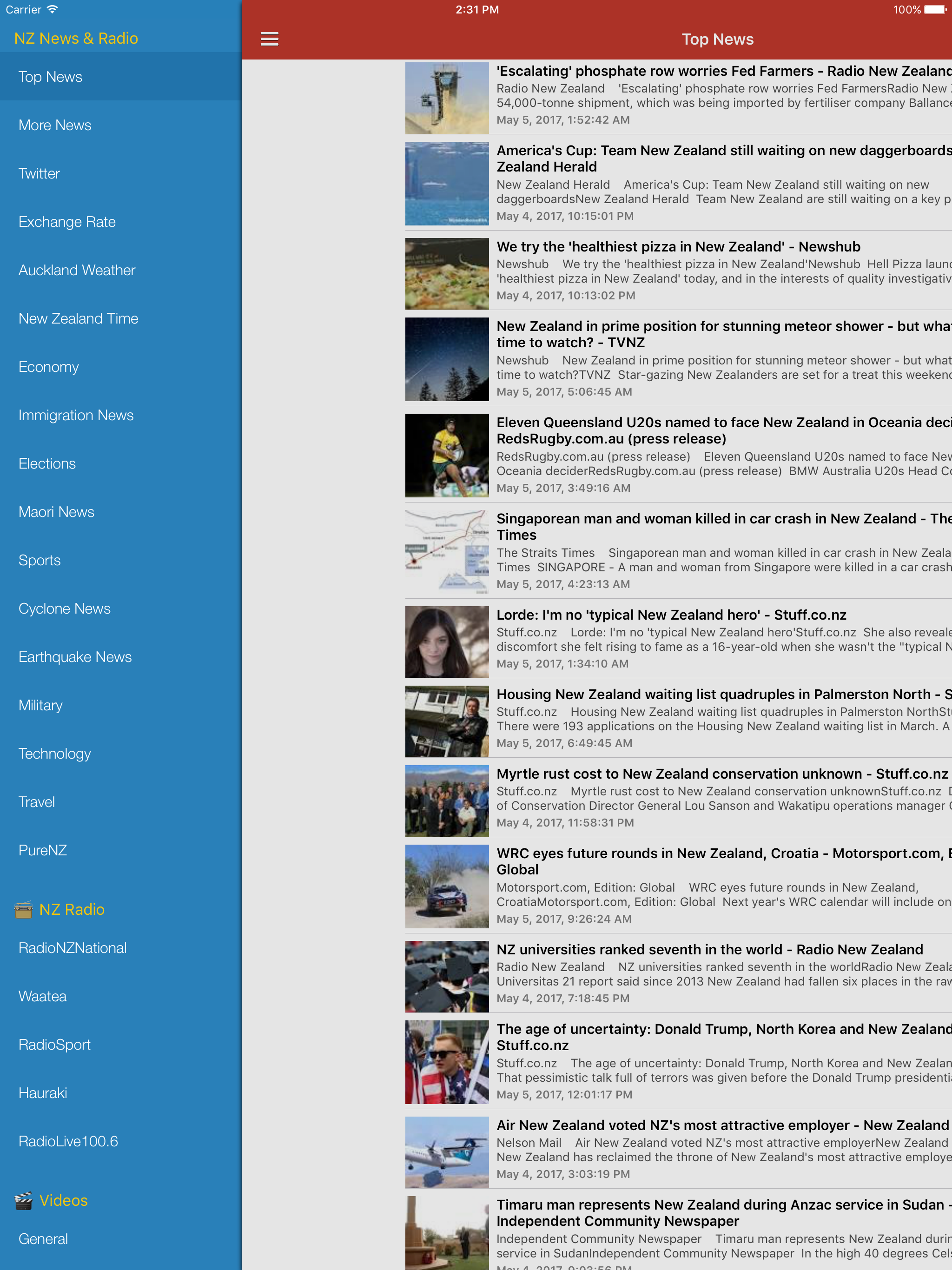 NZ News Today - New Zealand Radio & Headlines