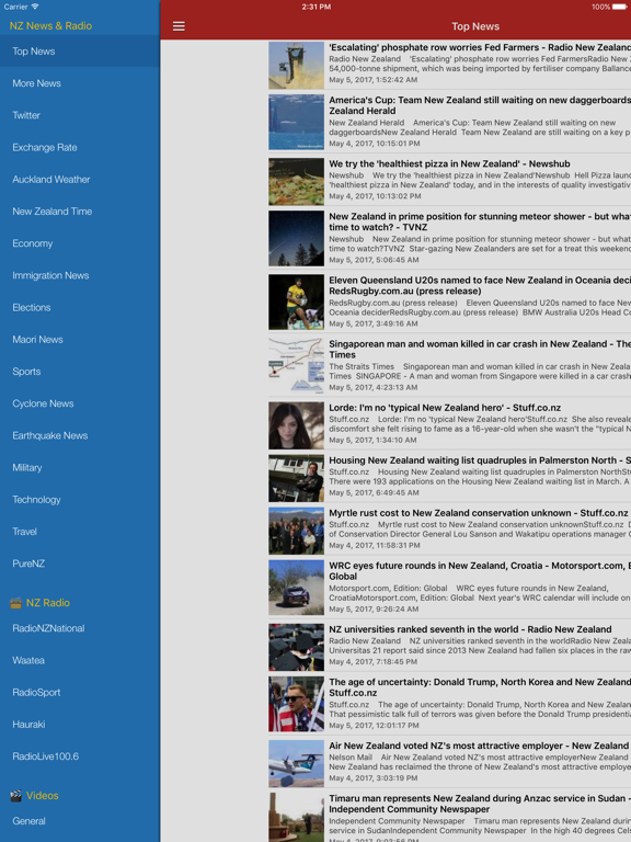 Screenshot #4 pour NZ News Today - New Zealand Radio & Headlines
