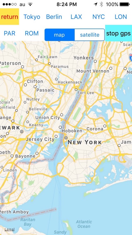 Round the world on GPS Map in 10 minutes(h03) screenshot-3