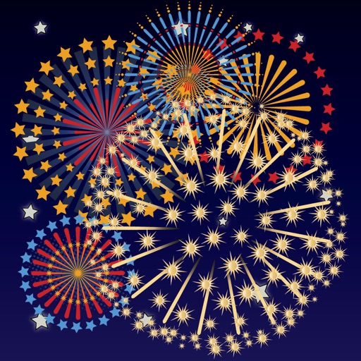 Hey Funny Fireworks Icon