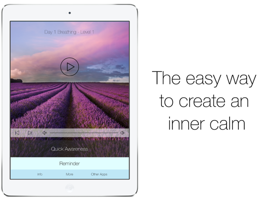 5 Minute Meditations iPad screenshot