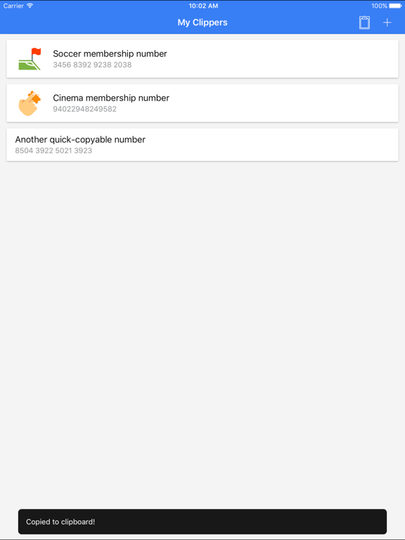 Screenshot #4 pour MyClipper