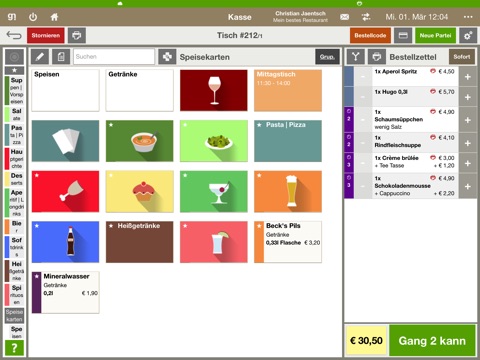 gastronovi Office screenshot 3