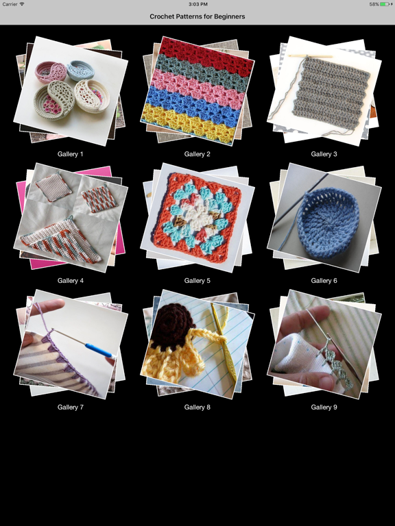 Screenshot #4 pour Crochet Patterns for Beginners