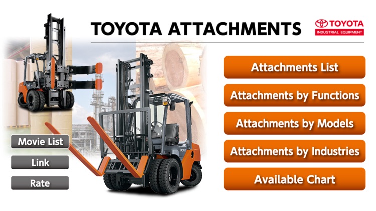 TOYOTA ATTACHMENTS